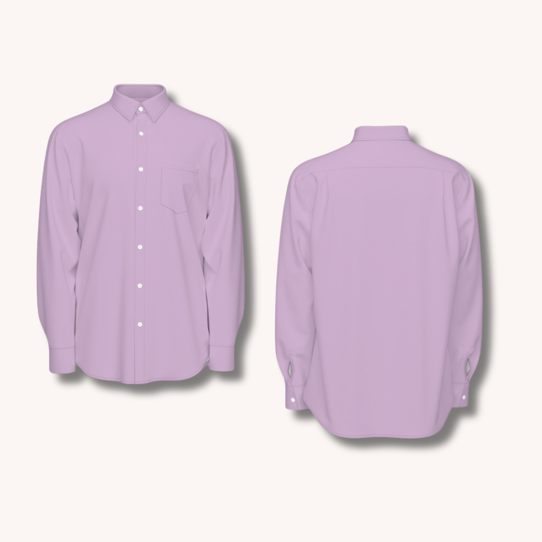 Men's Long Sleeve Cotton Poplin Shirt